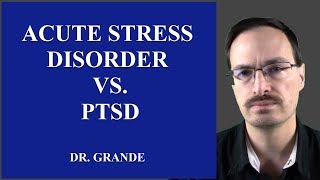 What is the Difference Between Acute Stress Disorder and Posttraumatic Stress Disorder [upl. by Tuck902]