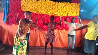 Kinyarwanda traditional dance with kids [upl. by Chiaki]