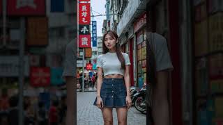 Stunning asian girls on the street street fashion 59 fashion fashionblogger [upl. by Stan]