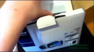 Unboxing Sony Handycam DCRSX65E [upl. by Nofpets]