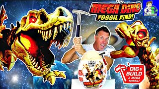 ZURU Robo Alive Mega Dino Fossil Find Jurassic Egg [upl. by Bissell598]