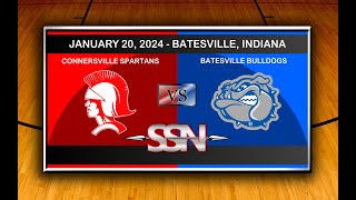 CHS Spartan Basketball  Batesville  January 20 2024 [upl. by Nylsirhc777]