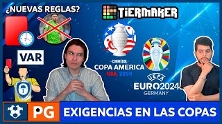 🔴EXIGENCIAS COPA AMÉRICA 2024 y EUROCOPA 2024🔥¿NUEVAS REGLAS en el FÚTBOL⚡AB 3X45 [upl. by Harriot]