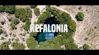 Kefalonia Greece by Drone 4K [upl. by Nylkoorb]