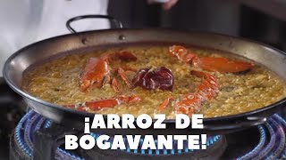 Arroz de Bogavante en Paella [upl. by Sweyn]