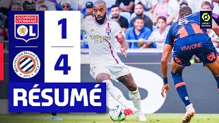 Résumé OL  Montpellier HSC  J2 Ligue 1 Uber Eats  Olympique Lyonnais [upl. by Asaph]