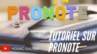 Tutoriel sur les QCM Pronote [upl. by Ayaj812]