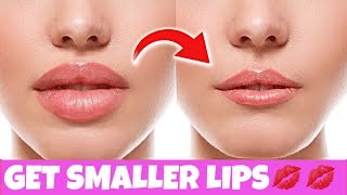 How To Get Slim amp Small Lips Naturally  Fix Big Lips Sagging Jowls  Reason Why You Have Big Lips [upl. by Bendite688]