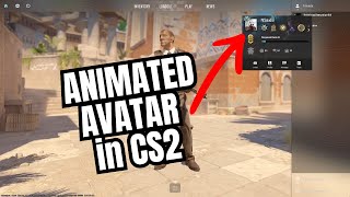 How to Get Animated Avatar in CS2  Live Profile Picture in CounterStrike 2 cs2 [upl. by Nyrek]