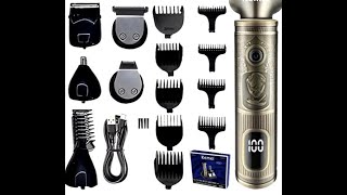 USB charging hair trimmer [upl. by Irmgard450]