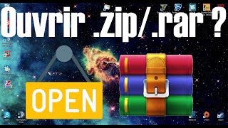 Tuto Comment ouvrir les fichiers de type 7zip zip ou rar [upl. by Ailalue228]