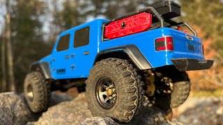 BONUS UPLOAD Axial SCX24 Jeep Gladiator Rock Crawling Compilation [upl. by Karyn742]