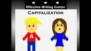 Capitalization Rules for English Basic Guide to Capital Letters [upl. by Artemas]