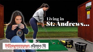 DECEMBER 2ND VLOG A day living in St Andrews [upl. by Eilitan]