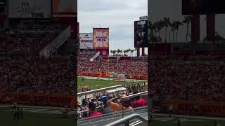 Throwback day at the Bucs game today bucs nfl tampabay tampabaybuccaneers [upl. by Reginald]