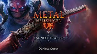 Metal Hellsinger VR – Meta Quest Launch Trailer [upl. by Hannazus599]