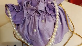 How to make Potli Bag 😍😍 Batua Bag Making at Home II DIY Handmade Designer Potli shorts [upl. by God]