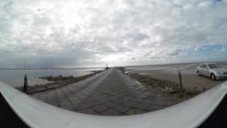 Le Passage du Gois juillet 2016 Kodak PixPro SP360 4K [upl. by Nyar]