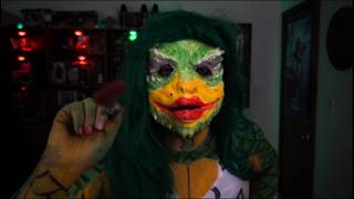 ASMR Greta Gremlin Gets You Ready to Take Over New York Face Brushing ASMR RP tapping  scissor [upl. by Abby]