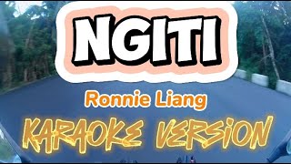 Ngiti  Ronnie Liang  Karaoke Version [upl. by Targett]