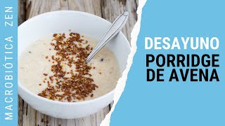 Avena DESAYUNO 🥣😍  COPOS de AVENA con Leche 100 Avena INTEGRAL MACROBIÓTICA [upl. by Nonnaer507]