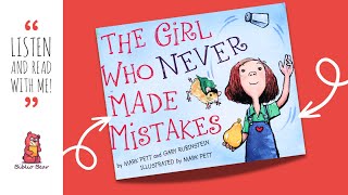 🤸‍♀️ The Girl Who Never Made Mistakes 🤸‍♀️  Storytime Read Aloud Picture Book For Kids [upl. by Aicilf717]