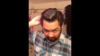 The Rebel Rouser Using Lucky 13s White Lightning Pomade [upl. by Stephania]