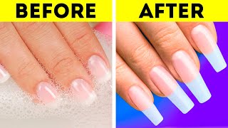 Useful Nail Hacks And Beauty Tips Youll Be Greatful For [upl. by Ileak141]