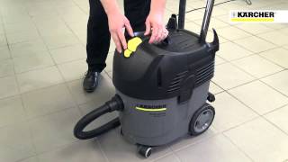 NT 351 Tact Wet and Dry Vacuum Cleaner  Kärcher Professional UK [upl. by Ramso]