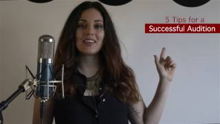 5 Tips for a Successful Singing Audition The Voice Broadway [upl. by Caton862]