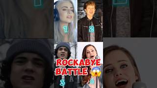 Rockabye Cover Battle 🥊🤯 cover rockabye battle [upl. by Assile390]