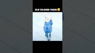 Gojo In Childhood Powers 😮 gojo gojosaturoamv gojosatoruedit jujutsukaisenedit [upl. by Nemlaz]