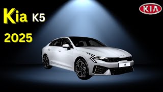 NEW 2025 Kia K5 Facelift revealed  First Look [upl. by Zoubek]