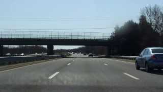 Interstate 195  Massachusetts Exits 1 to 4 eastbound [upl. by Beltran607]