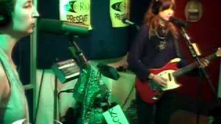 Warpaint performing quotUndertowquot on KCRW [upl. by Pedro]