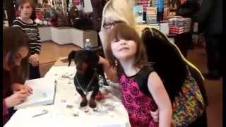 A Fan Brings Crusoe a Present at One of His Book Signings [upl. by O'Gowan]