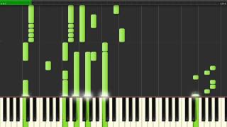 How to play the UndergroundCrystal Caves Theme from Yoshis Island on piano [upl. by Hamburger]