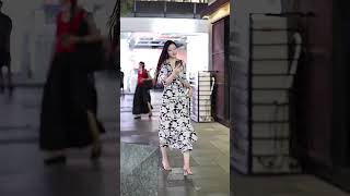 Chinese girl street fashion 🔥🦋shortsfeed shortvideo chinesegirl fashiontrends [upl. by Aneeg724]