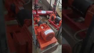 jockey pump 2 viralvideo fire hydrant line  checked [upl. by Ehcram]