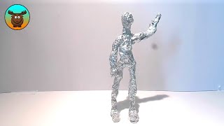 The AMAZING Tin Foil Man  A Stopmotion [upl. by Zacek]