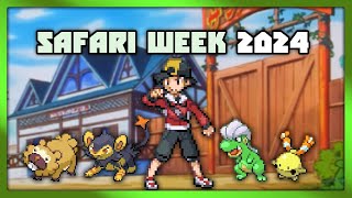 My Safari Week 2024 Experience  4 LIVE Shiny Pokemon [upl. by Ahsienot]