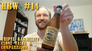 HBW 14  Tripel Karmaliet Clone Tasting amp Comparrison [upl. by Arliene]