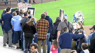 Dave Niehaus memorial at SafeCo Field [upl. by Neyud971]