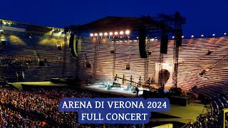 Ludovico Einaudi FULL LIVE CONCERT  Arena di Verona Italy 10072024 [upl. by Esmerelda]