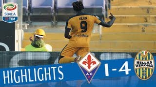 Fiorentina  Verona 14  Highlights  Giornata 22  Serie A TIM 201718 [upl. by Lemal98]