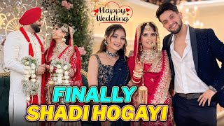 Finally Shadi Ho Gayi 😍  Marriage Vlog [upl. by Leahpar]