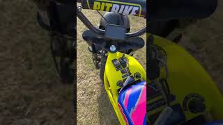 Ebox dragster worth every 💵 it cost Amazing bike So much fun ebox stomp minibike minibike [upl. by Aihsirt]