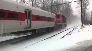 Metro North at Branchville CT [upl. by Noby946]