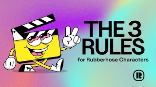 The 3 Rules for Drawing Rubberhose Style Characters [upl. by Ennaharas]