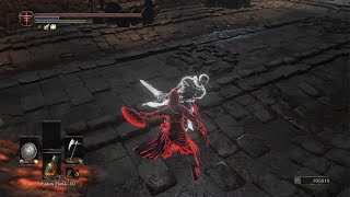 Angels Dark Souls 3 Invasions  A battle in the Catacombs [upl. by Lytsirk]